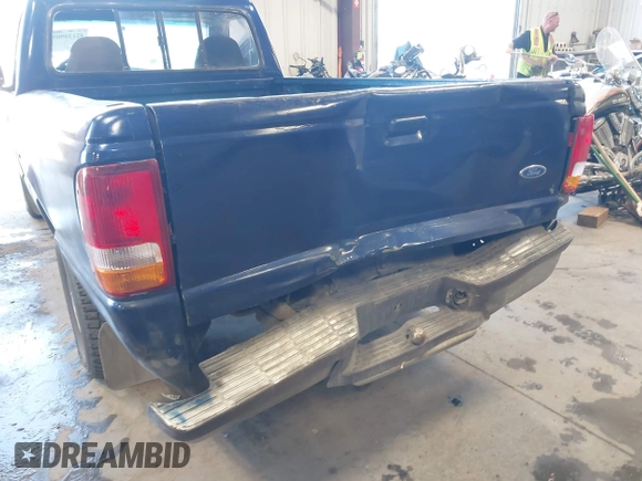 1997 Ford Ranger XLT with VIN 1FTCR10A7VUA22997, listed as a IAAI auction lot 42120989 with 231,765 mi miles. Bid and sale history available at carsss.com. Image 6.