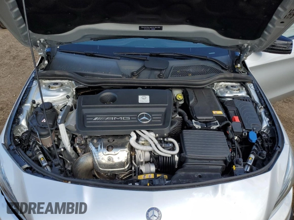 2015 Mercedes-Benz CLA 45 AMG with VIN WDDSJ5CB2FN216868, listed as a Copart auction lot 55498545 with 67,351 mi miles and Salvage title. Bid and sale history available at DreamBid. Image 11.