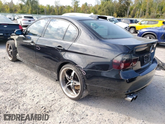 2006 BMW 3 Series 330i with VIN WBAVB33566PS10107, listed as a Copart auction lot 71711504 with 144,308 mi miles and Salvage Title. Bid and sale history available at DreamBid. Image 2.