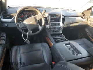 2020 Chevrolet Suburban Premier with VIN 1GNSCJKC9LR198484, listed as a Copart auction lot 87354514 with 115,008 mi miles and Salvage title. Bid and sale history available at DreamBid. Image 8.
