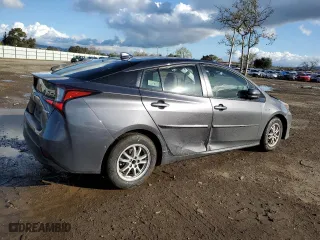 2020 Toyota Prius L Eco with VIN JTDKARFU9L3108317, listed as a Copart auction lot 49274815 with 100,167 mi miles and Salvage Title. Bid and sale history available at carsss.com. Image 3.