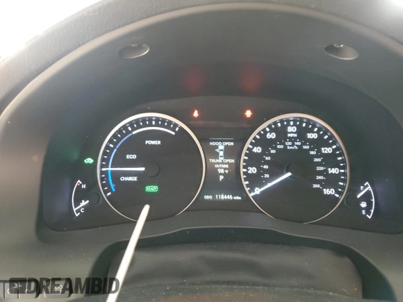 2013 Lexus ES 300h z VIN JTHBW1GG0D2015445, wystawiony jako Copart lot #56705365 z przebiegiem 118 446 mil mil oraz Szkoda całkowita • Salvage title. Historia ofert i sprzedaży dostępna na DreamBid. Obrazek 9.