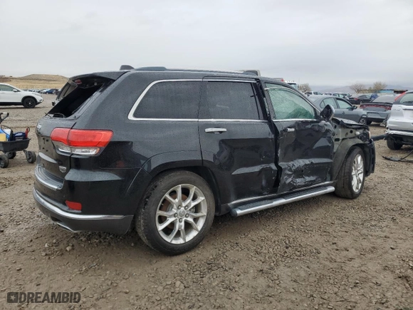 2014 Jeep Grand Cherokee Summit with VIN 1C4RJFJG5EC340768, listed as a Copart auction lot 82401884 with 0 mi miles and Salvage Title. Bid and sale history available at carsss.com. Image 3.