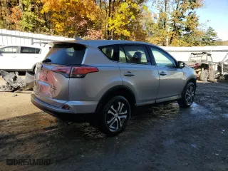 2017 Toyota RAV4 LE with VIN 2T3BFREV2HW692706, listed as a Copart auction lot 76488804 with 53,249 mi miles and Salvage Title. Bid and sale history available at carsss.com. Image 3.