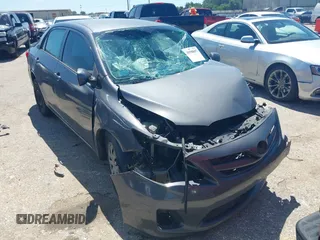 2012 Toyota Corolla L with VIN 5YFBU4EE9CP061625, listed as a IAAI auction lot 39590657 with 1 mi miles. Bid and sale history available at carsss.com. Image 1.
