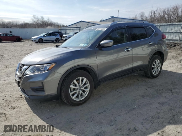 2018 Nissan Rogue SV with VIN KNMAT2MV4JP597577, listed as a Copart auction lot 49111525 with 35,564 mi miles and Salvage Title. Bid and sale history available at carsss.com. Image 1.