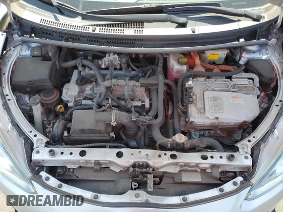 2017 Toyota Prius One with VIN JTDKDTB31H1591645, listed as a Copart auction lot 55255505 with 46,536 mi miles and Salvage Title. Bid and sale history available at DreamBid. Image 11.