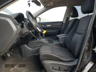 2017 Nissan Rogue SV with VIN JN8AT2MT3HW402720, listed as a Copart auction lot 46902295 with 147,460 mi miles and Salvage Title. Bid and sale history available at carsss.com. Image 7.