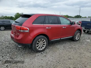 2011 Lincoln MKX z VIN 2LMDJ8JK1BBJ11607, wystawiony jako Copart lot #57126765 z przebiegiem 75 940 mil mil oraz Szkoda całkowita • Salvage title. Historia ofert i sprzedaży dostępna na DreamBid. Obrazek 3.