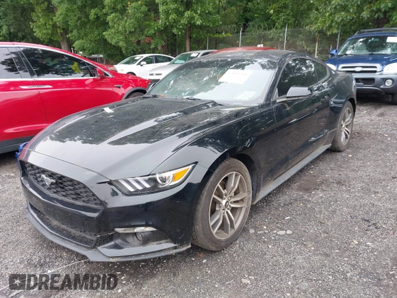 2016 Ford Mustang EcoBoost with VIN 1FA6P8TH2G5293215, listed as a IAAI auction lot 42032241 with 96,960 mi miles and . Bid and sale history available at DreamBid. Image 2.