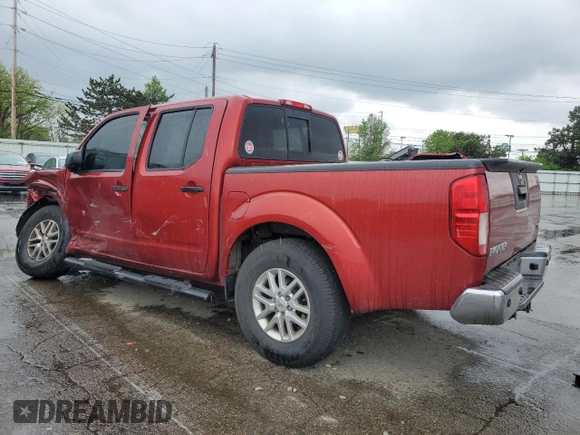 2015 Nissan Frontier SV with VIN 1N6AD0ER3FN717050, listed as a Copart auction lot 54595625 with 123,698 mi miles and Salvage title. Bid and sale history available at DreamBid. Image 2.