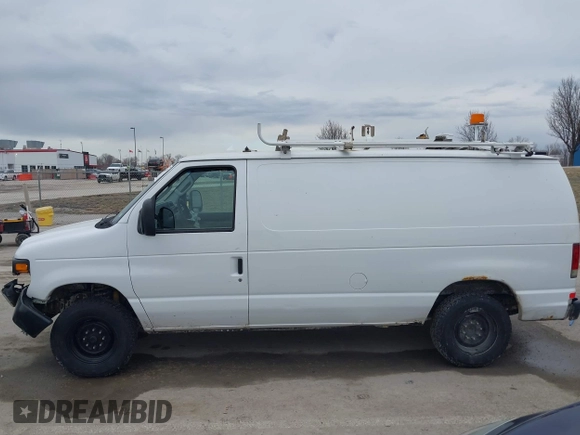 2009 Ford Econoline Cargo Commercial with VIN 1FTNE14W49DA93428, listed as a IAAI auction lot 41641859 with 220,630 mi miles and . Bid and sale history available at DreamBid. Image 14.
