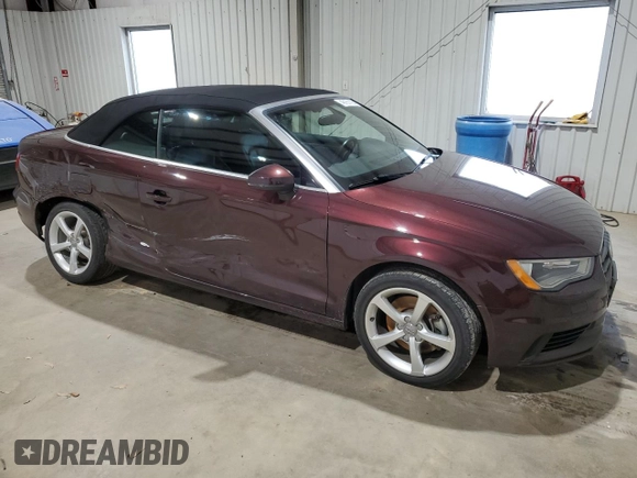 2015 Audi A3 1.8T Premium with VIN WAU6CLFF0F1083654, listed as a Copart auction lot 46151105 with 38,780 mi miles and Salvage Title. Bid and sale history available at carsss.com. Image 4.