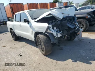 2023 Nissan Frontier SV with VIN 1N6ED1EJ3PN610373, listed as a Copart auction lot 66322534 with 22,505 mi miles and Salvage Title. Bid and sale history available at carsss.com. Image 4.