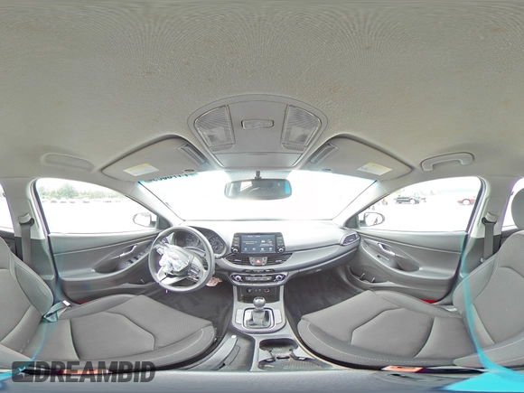 2018 Hyundai Elantra GT with VIN KMHH35LE3JU038536, listed as a Copart auction lot 71703894 with 53,305 mi miles and Salvage Title. Bid and sale history available at carsss.com. Image 13.