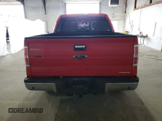 2014 Ford F-150 XL with VIN 1FTFW1EF8EFB59235, listed as a Copart auction lot 54677625 with 179,931 mi miles and Salvage title. Bid and sale history available at DreamBid. Image 6.
