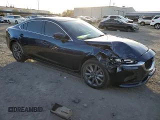 2021 Mazda 6 Sport with VIN JM1GL1UM3M1605879, listed as a Copart auction lot 42398635 with 69,488 mi miles and Salvage Title. Bid and sale history available at carsss.com. Image 4.