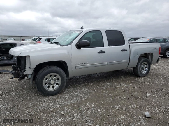 2011 Chevrolet Silverado 1500 LS with VIN 3GCPKREA0BG227136, listed as a Copart auction lot 47809235 with 193,385 mi miles and Salvage Title. Bid and sale history available at carsss.com. Image 1.