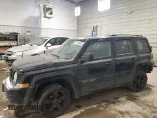 2013 Jeep Patriot Latitude with VIN 1C4NJPFB4DD255625, listed as a Copart auction lot 45114545 with 174,760 mi miles and Salvage Title. Bid and sale history available at carsss.com. Image 1.
