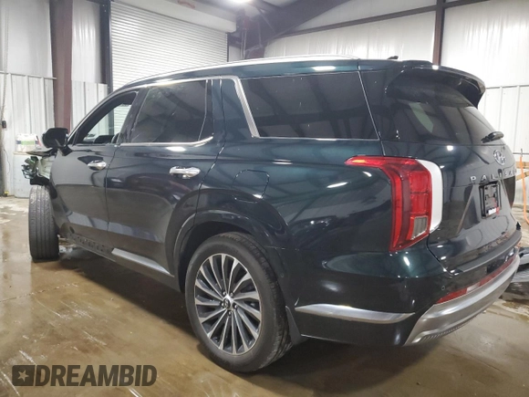 2024 Hyundai Palisade Calligraphy z VIN KM8R7DGE9RU682857, wystawiony jako Copart lot #55403015 z przebiegiem 10 608 mil mil oraz Szkoda całkowita • Salvage title. Historia ofert i sprzedaży dostępna na DreamBid. Obrazek 2.