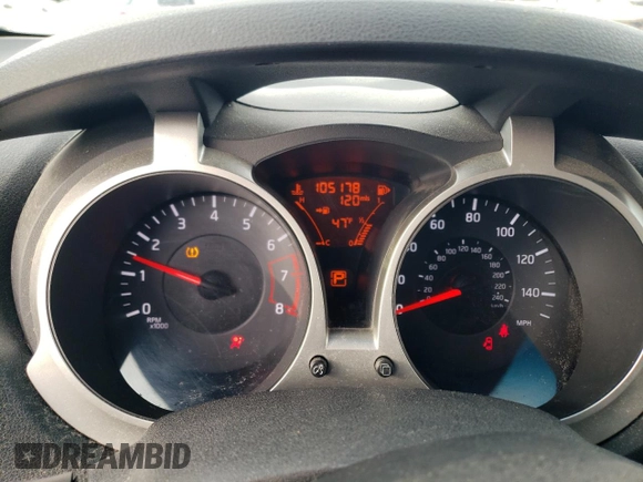 2011 Nissan Juke SL with VIN JN8AF5MV3BT015250, listed as a Copart auction lot 86096404 with 105,178 mi miles and Salvage Title. Bid and sale history available at DreamBid. Image 9.
