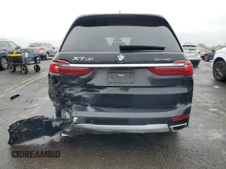 2021 BMW X7 xDrive40i z VIN 5UXCW2C05M9G92861, wystawiony jako Copart lot #56915745 z przebiegiem 65 196 mil mil oraz Szkoda całkowita • Salvage title. Historia ofert i sprzedaży dostępna na DreamBid. Obrazek 6.