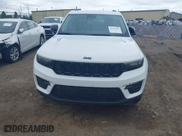 2023 Jeep Grand Cherokee Limited z VIN 1C4RJHBG8PC518881, wystawiony jako IAAI lot #42342233 z przebiegiem 58 773 mil mil oraz . Historia ofert i sprzedaży dostępna na DreamBid. Obrazek 12.