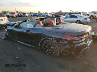 2023 BMW 8 Series 840i with VIN WBADZ4C05PCM43258, listed as a Copart auction lot 76588524 with Not provided miles and Salvage title. Bid and sale history available at DreamBid. Image 2.