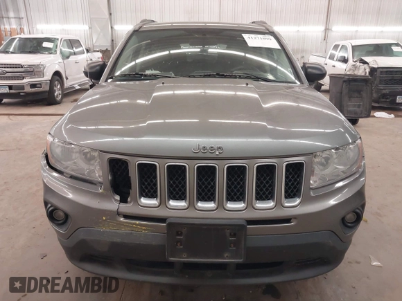 2013 Jeep Compass Sport with VIN 1C4NJDBBXDD225517, listed as a IAAI auction lot 41271099 with 168,204 mi miles. Bid and sale history available at carsss.com. Image 13.