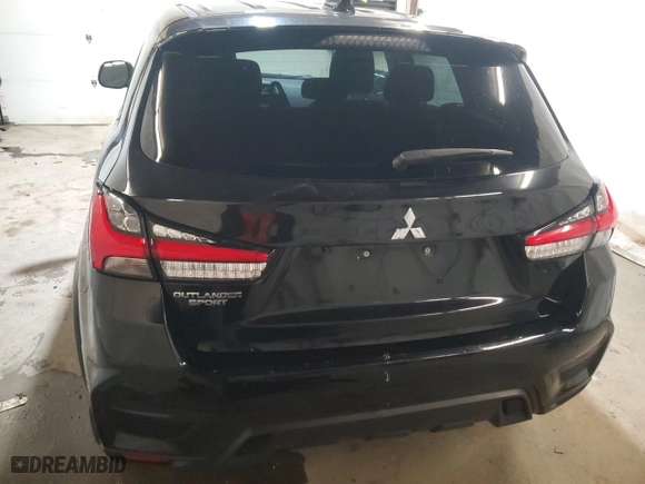 2022 Mitsubishi Outlander Sport ES with VIN JA4APUAU4NU022070, listed as a Copart auction lot 51676345 with 47,182 mi miles and Clean Title. Bid and sale history available at carsss.com. Image 6.