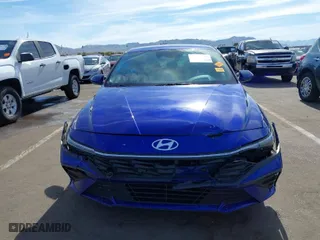 2024 Hyundai Elantra Essential with VIN KMHLM4DG8RU652186, listed as a IAAI auction lot 41456557 with 22,040 mi miles. Bid and sale history available at carsss.com. Image 12.