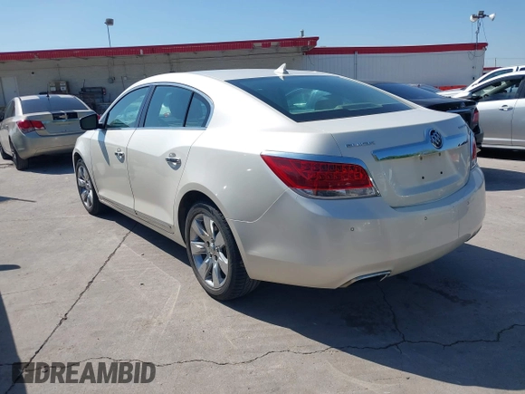 2012 Buick LaCrosse Premium 2 with VIN 1G4GF5E3XCF105798, listed as a IAAI auction lot 41982343 with 214,455 mi miles. Bid and sale history available at carsss.com. Image 3.