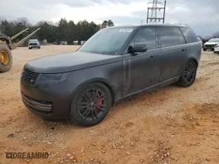 2024 Land Rover Range Rover SE with VIN SALKPBE94RA222080, listed as a Copart auction lot 43706375 with 0 mi miles and Salvage Title. Bid and sale history available at carsss.com. Image 1.