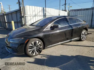 2023 Mercedes-Benz EQE with VIN W1KEG2BB8PF011613, listed as a Copart auction lot 81805554 with 16,117 mi miles and Salvage Title. Bid and sale history available at carsss.com. Image 1.