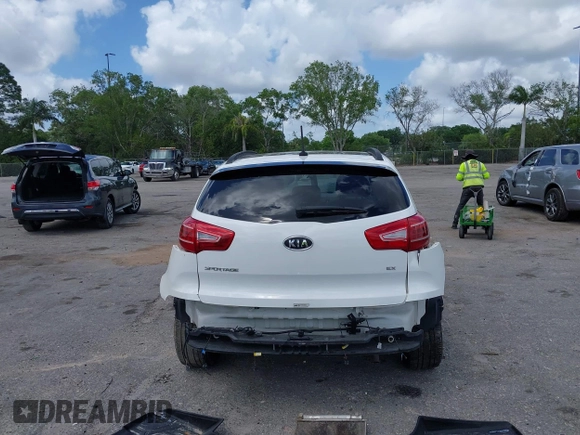 2011 Kia Sportage EX with VIN KNDPC3A26B7161079, listed as a IAAI auction lot 41954957 with Not Provided miles. Bid and sale history available at carsss.com. Image 17.