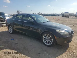 2008 BMW 5 Series 550i with VIN WBANW53568CT49017, listed as a Copart auction lot 44167845 with 159,396 mi miles and Salvage Title. Bid and sale history available at carsss.com. Image 4.
