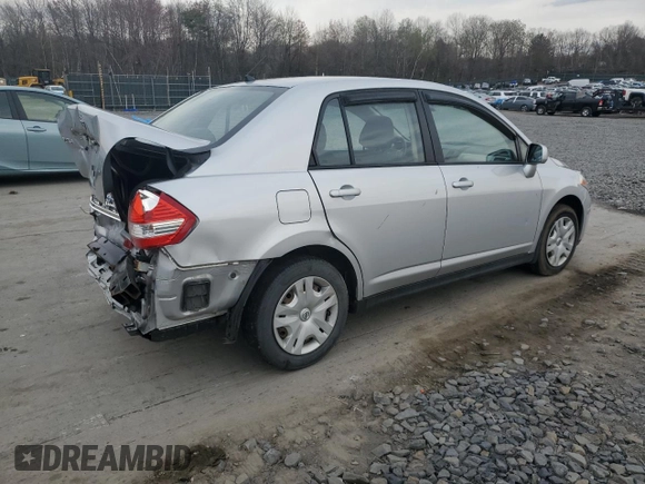 2011 Nissan Versa 1.8 S with VIN 3N1BC1AP7BL368878, listed as a Copart auction lot 53955465 with 135,693 mi miles and Salvage Title. Bid and sale history available at carsss.com. Image 3.