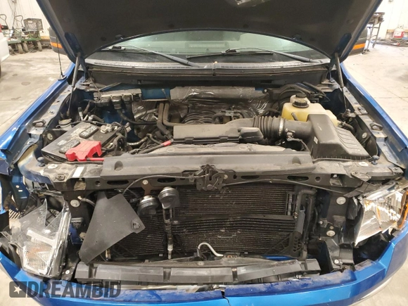 2013 Ford F-150 XL with VIN 1FTFX1EFXDKF24596, listed as a Copart auction lot 58625055 with 45,676 mi miles and Clean title. Bid and sale history available at DreamBid. Image 11.