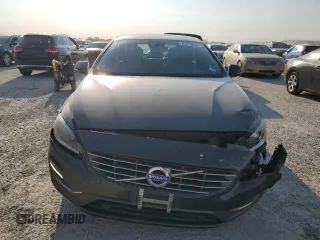 2015 Volvo S60 T6 Drive-E with VIN YV149MFK7F1343313, listed as a Copart auction lot 76279894 with 60,091 mi miles and Salvage Title. Bid and sale history available at carsss.com. Image 5.