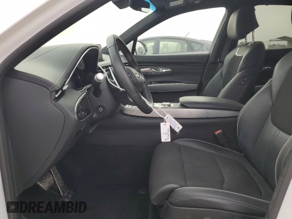 2022 Genesis GV70 2.5T with VIN KMUMADTB9NU057748, listed as a Copart auction lot 50538125 with 30,387 mi miles and Salvage title. Bid and sale history available at DreamBid. Image 7.