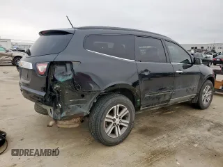2015 Chevrolet Traverse LT with VIN 1GNKRGKD9FJ303893, listed as a Copart auction lot 59651775 with 162,961 mi miles and Salvage title. Bid and sale history available at DreamBid. Image 3.