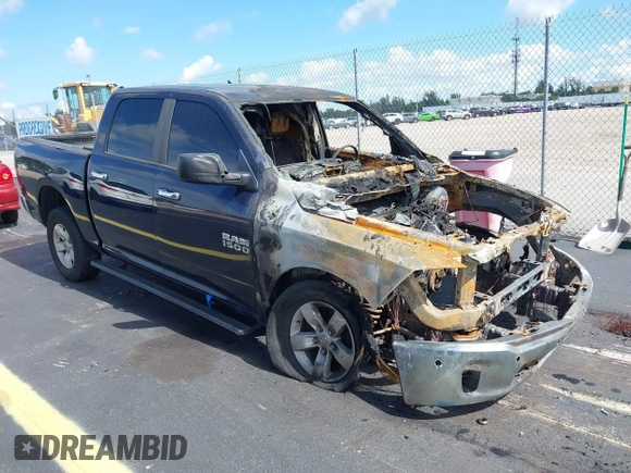 2015 Ram 1500 Big Horn with VIN 1C6RR7LM7FS603942, listed as a IAAI auction lot 42606377 with Not provided miles and . Bid and sale history available at DreamBid. Image 1.