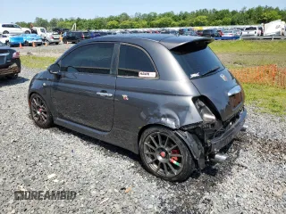 2015 FIAT 500 Abarth z VIN 3C3CFFFH1FT508103, wystawiony jako Copart lot #59267965 z przebiegiem 108 068 mil mil oraz Szkoda całkowita • Salvage title. Historia ofert i sprzedaży dostępna na DreamBid. Obrazek 2.