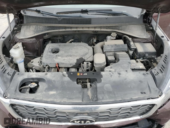 2020 Kia Sorento LX with VIN 5XYPG4A37LG659928, listed as a Copart auction lot 46437335 with 109,802 mi miles and Salvage Title. Bid and sale history available at carsss.com. Image 12.