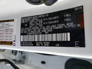 2019 Lexus GX with VIN JTJBM7FX0K5237102, listed as a Copart auction lot 50415663 with 44,285 mi miles. Bid and sale history available at carsss.com. Image 14.