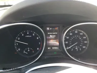 2017 Hyundai Santa Fe Limited Ultimate with VIN KM8SRDHF4HU242191, listed as a Copart auction lot 49065985 with 124,505 mi miles and Salvage Title. Bid and sale history available at carsss.com. Image 9.