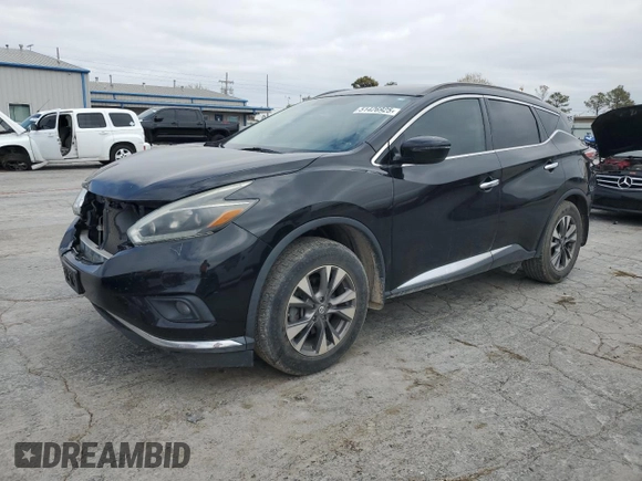 2018 Nissan Murano S with VIN 5N1AZ2MG4JN107680, listed as a Copart auction lot 51426925 with 144,345 mi miles and Clean Title. Bid and sale history available at DreamBid. Image 1.