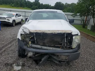 2013 Ford F-150 XL with VIN 1FTEX1EM0DFB88427, listed as a Copart auction lot 61206235 with 196,311 mi miles and Salvage title. Bid and sale history available at DreamBid. Image 5.