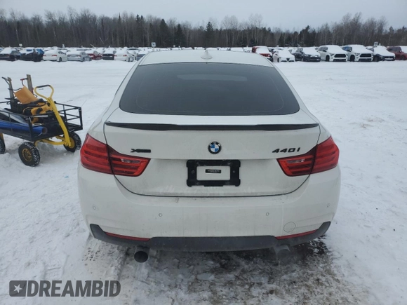 2017 BMW 4 Series 440i xDrive z VIN WBA4E5C52HG188916, wystawiony jako Copart lot #42542425 z przebiegiem 145 823 mil mil oraz Czysty tytuł • Clean title. Historia ofert i sprzedaży dostępna na DreamBid. Obrazek 6.
