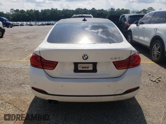 2018 BMW 4 Series 430i with VIN WBA4J1C5XJBG78854, listed as a Copart auction lot 62594495 with 124,105 mi miles and Clean title. Bid and sale history available at DreamBid. Image 6.